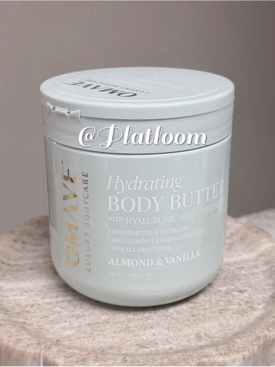 Omave Other - OMAVE Luxury Hydrating Body Butter With Hyaluronic Acid + Vitamin E